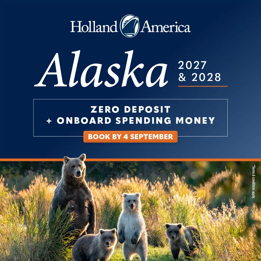 Our No Deposit Holland America Line Event is Here!